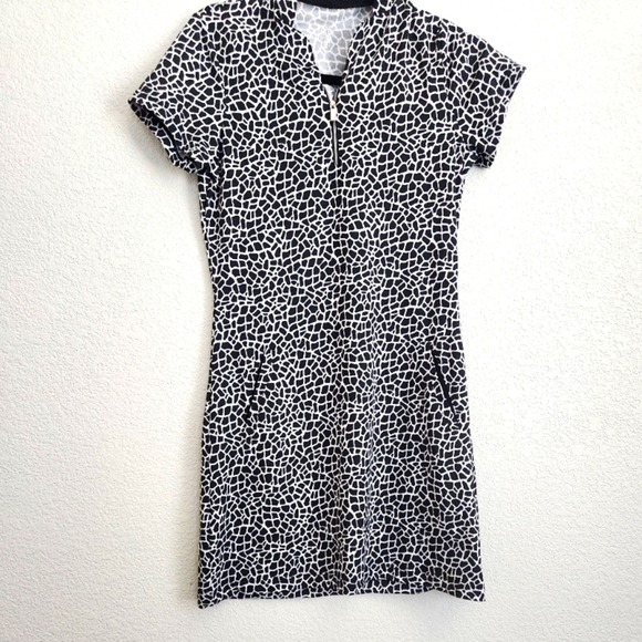 Tail Dresses & Skirts - TAIL WHITE LABEL ANIMAL PRINT ATHLETIC DRESS SZ XS